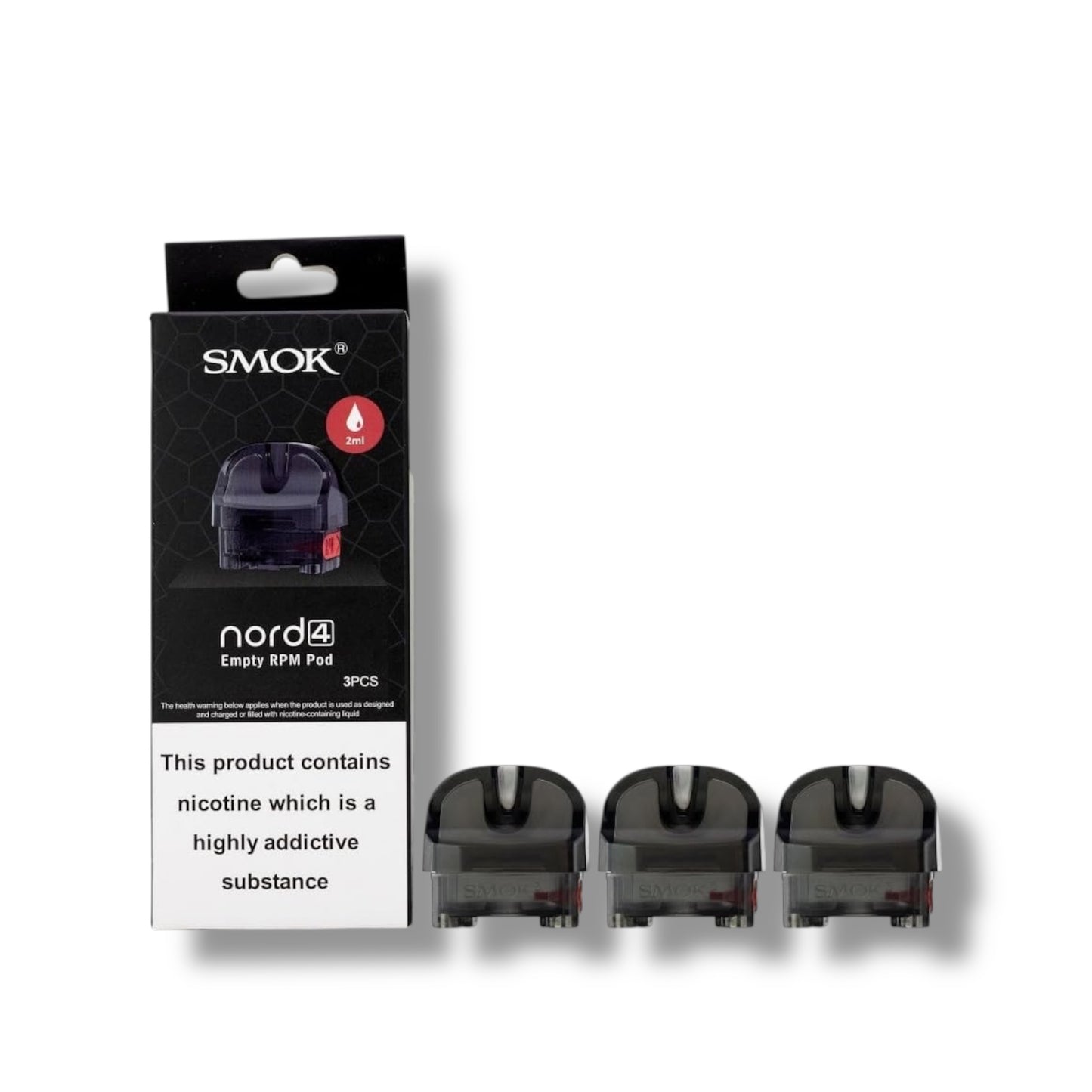 SMOK Nord 4 Empty Replacement RPM PODs - Pack of 3