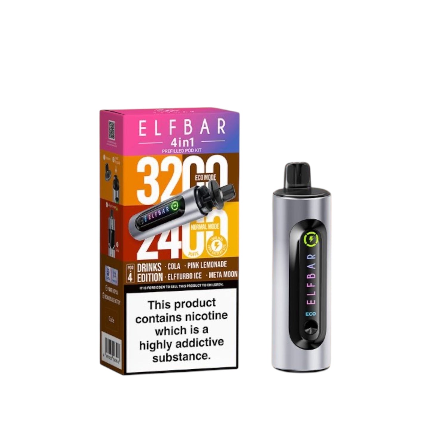 ELFBAR 4 in 1 Pod Kit